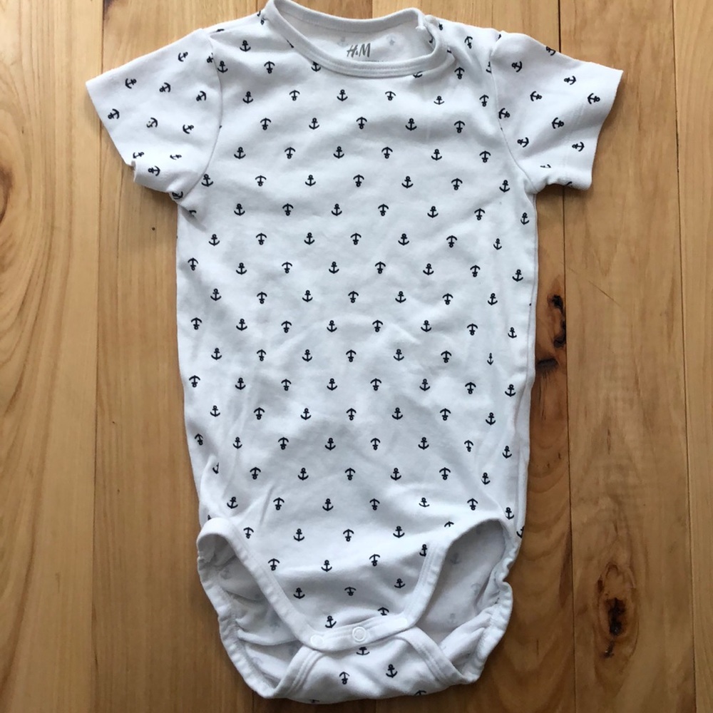 3/$9 Toddler Anchor Onesie